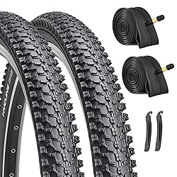 26-inch Mountain Bike Tires Set: Hycline 2-Pack