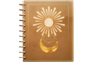 THE HAPPY PLANNER Happy Planner Disc-Bound 12-Month Planner, Jan.–Dec. 2025 Daily, Weekly, and Monthly Planner, Big Size, Dashboard Layout, Star Lover, 72 Pages, 12 Dividers, 2 Sticker Sheets, 8.5" x 11"