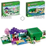 LEGO Minecraft The Animal Sanctuary 21253 Building Toy with Animals & Baby view 6