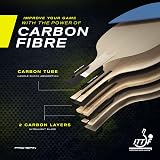 PRO-SPIN Table Tennis Bats ITTF Approved Rubber 7-Ply Carbon 2.0mm Sponge view 3