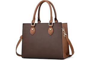 CHICAROUSAL Crossbody Purses and Handbags for Women PU Leather Tote Top Handle Satchel Shoulder Bags