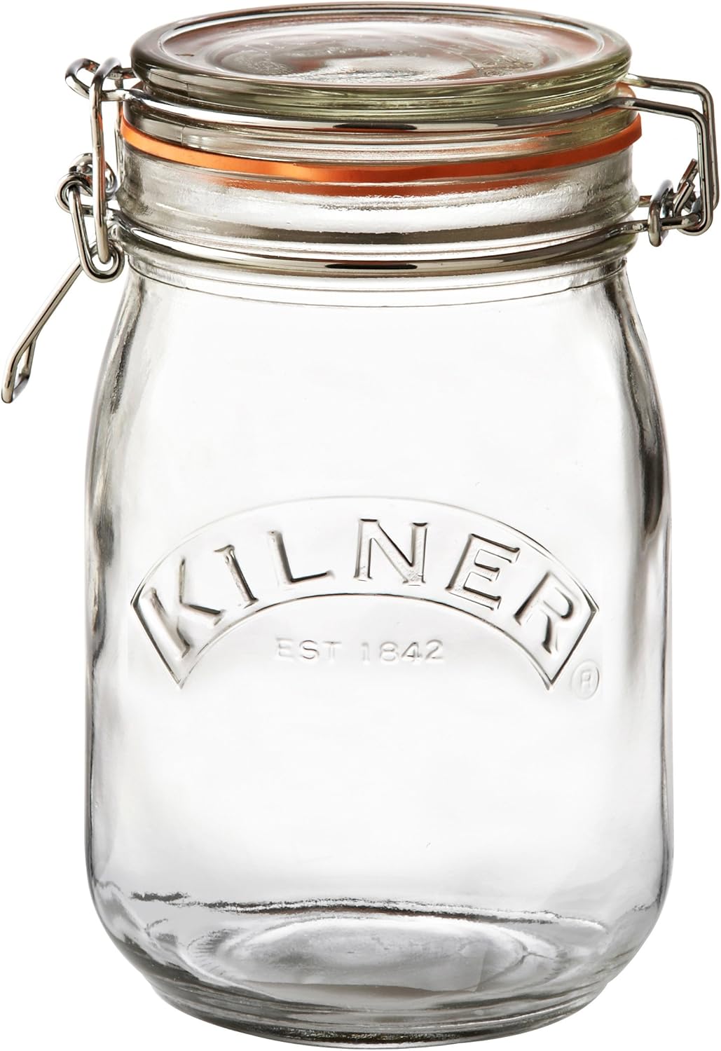 Kilner Round Clip Top Jar, 34Fl Oz 34 Fluid Ounces, Clear eBay