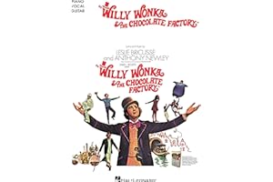 Willy Wonka and the Chocolate Factory: Piano/Vocal/Guitar Songbook | 6 Songs from the Classic Movie | Sheet Music for Piano, Voice, and Guitar | Includes Pure Imagination and More