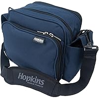 Hopkins Medical Products Mini Home Health Shoulder Bag, 600D Waterproof Material, Fold-Down Compartment, Adjustable…