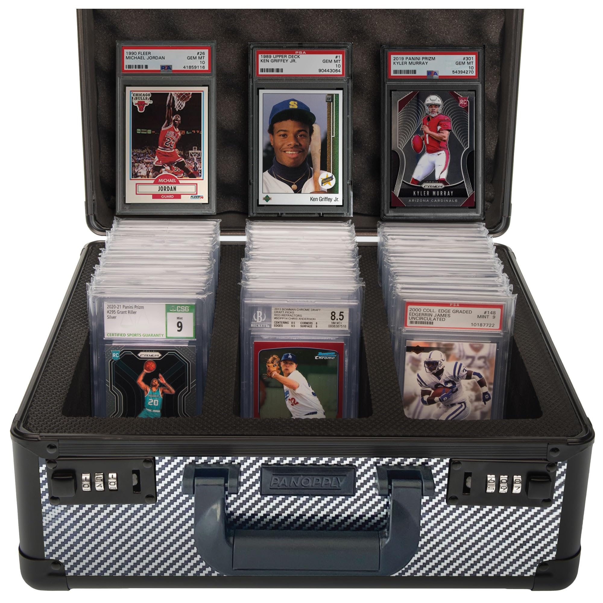 PANOPPLY 120 3 ROW Psa Graded Card Storage Box