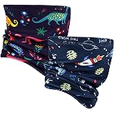 MCTi Kids Neck Gaiter Warmer Winter Fleece Scarves Face Masks 2 Packed for Snow Skiing Snowboarding