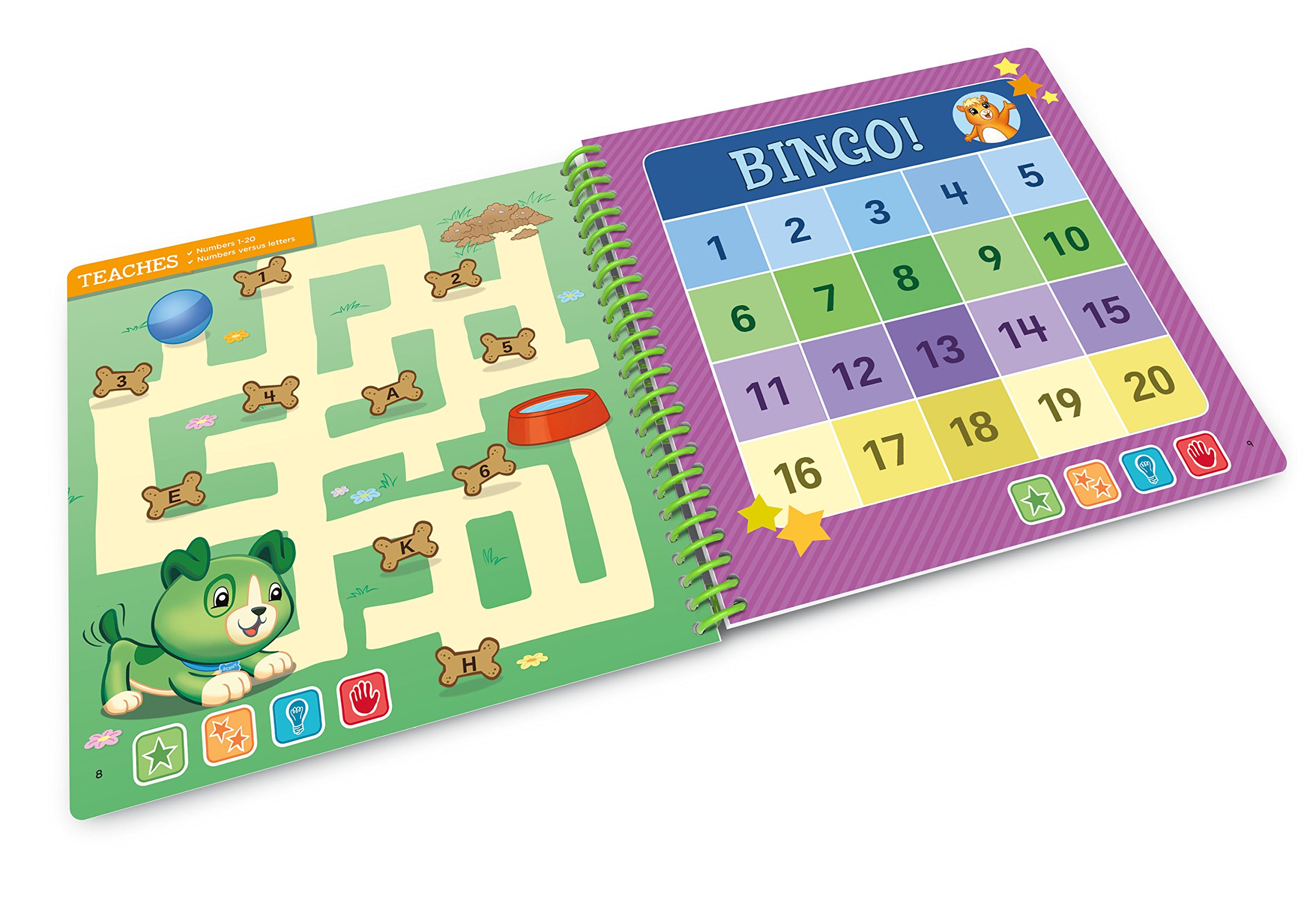 LeapFrog LeapStart 3D Scout & Friends Math Book