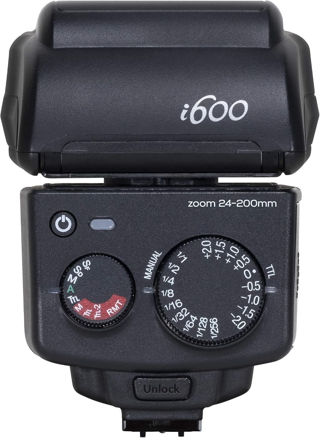 Nissin Flash i600 Flash Unit MFT, Black, Four Thirds - Image 3