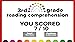 3rd Grade Reading Comprehension Prep