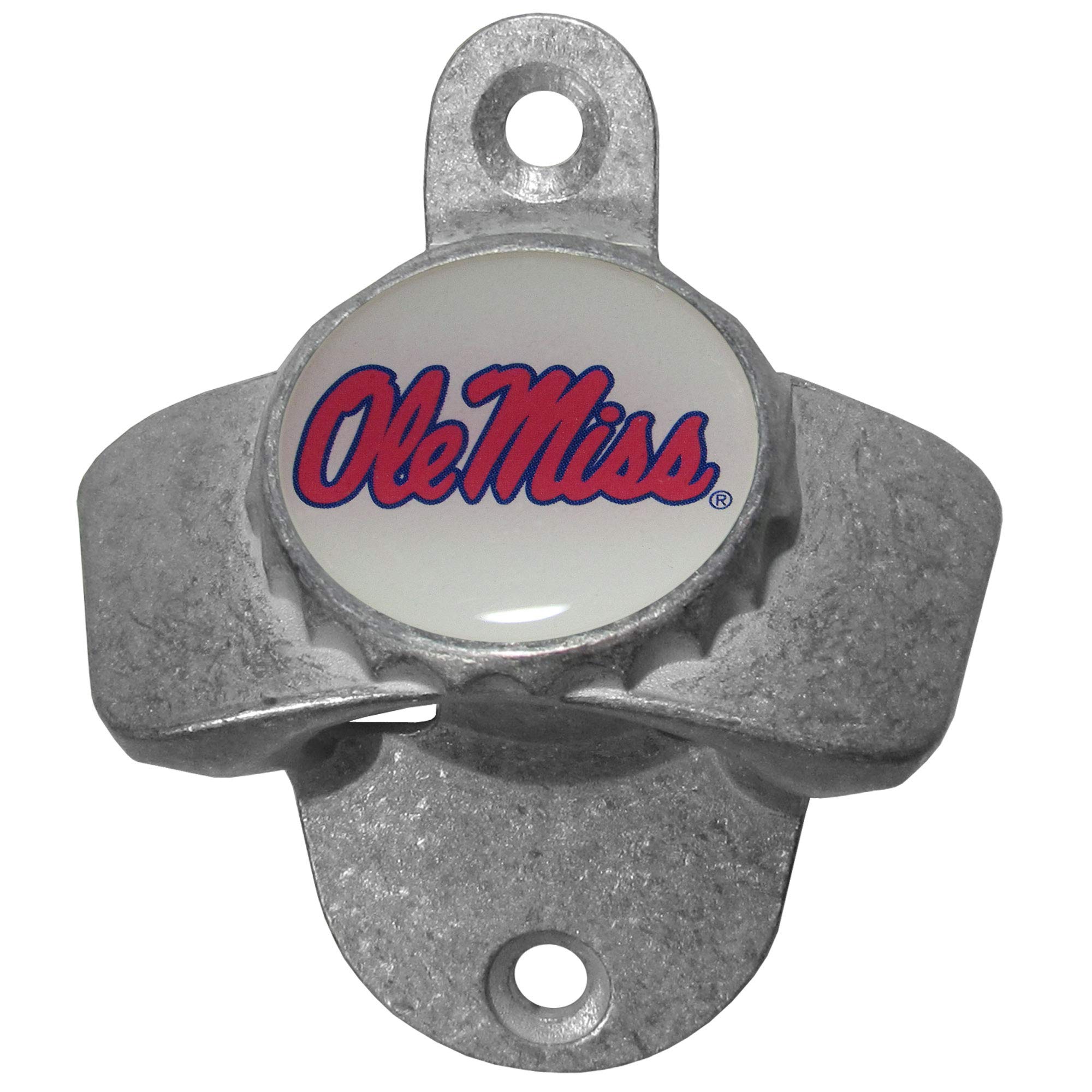 Siskiyou Sports NCAA Ole Miss Rebels Wall Bottle Opener, 3.25"(H) x 2.75"(W) x 1.25"(D).