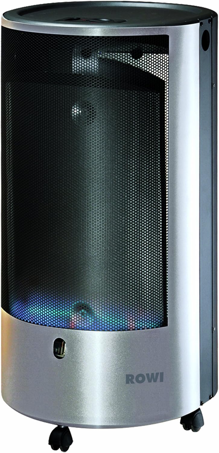 Rowi Gas Heizofen Blue flame, 4200 W, HGO 4200/1 BFT Pure Inox, Blau