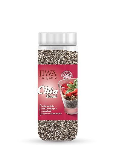 Jiwa Organic Chia Seeds, 200 Grams