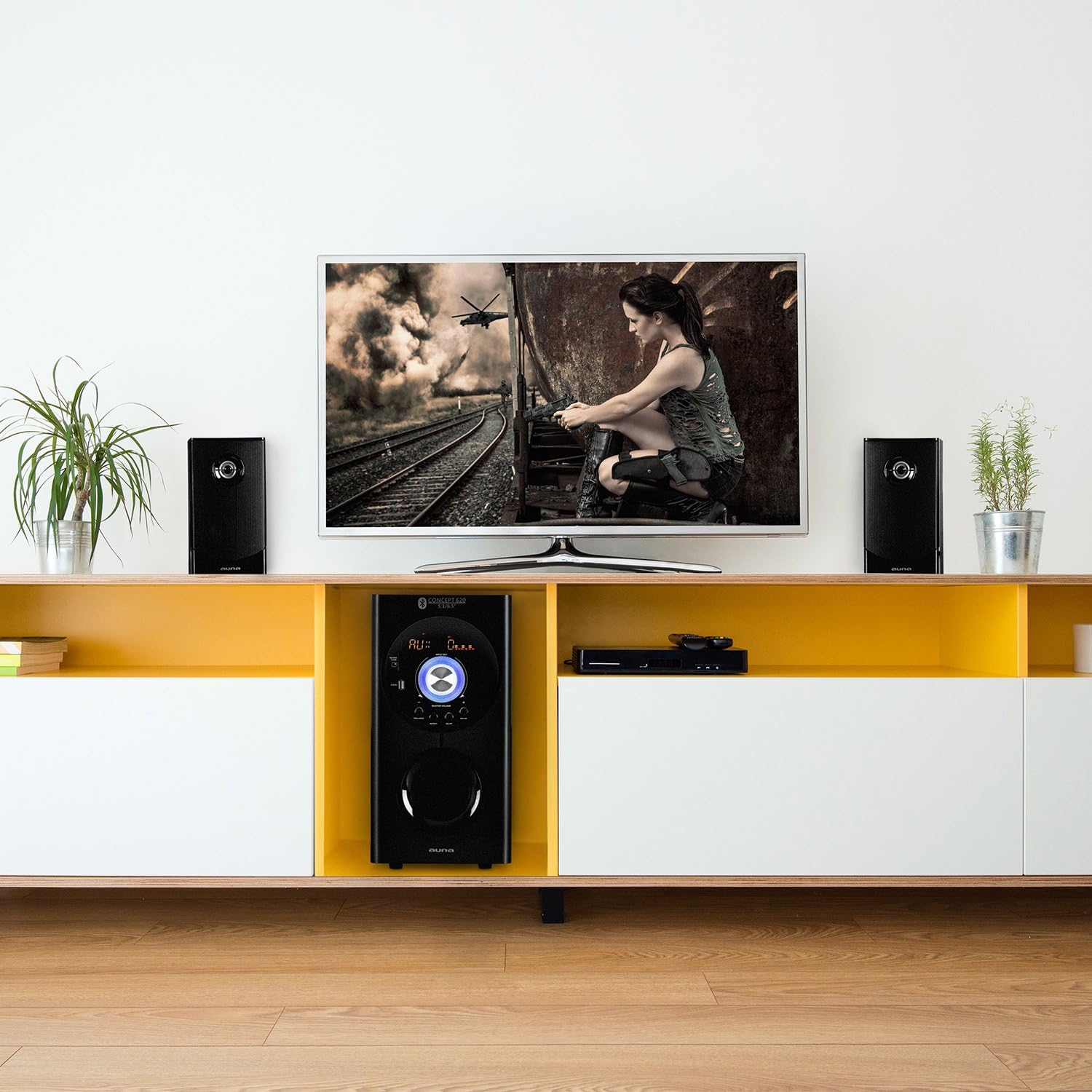 auna 5.1 surround sound system