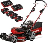 Einhell 36V Cordless Lawn Mower 47cm 75L Battery Pack Twin-Charger PXC