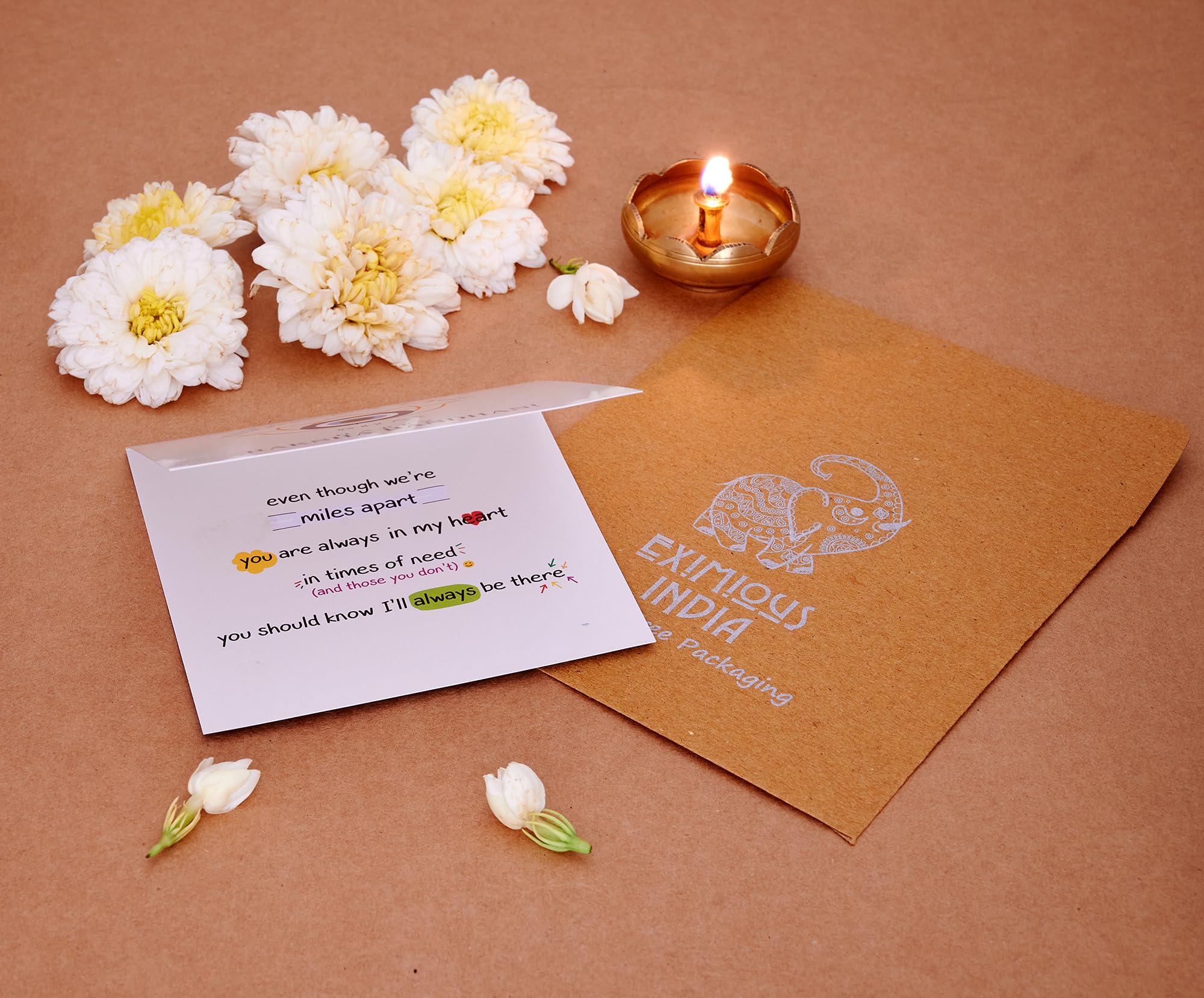 Eximious India Rakhi For Brother - Set of 2 With Greeting Card For Raksha Bandhan Designer Rakhi Thread for Bhaiya - Astronaut Design Ki12025