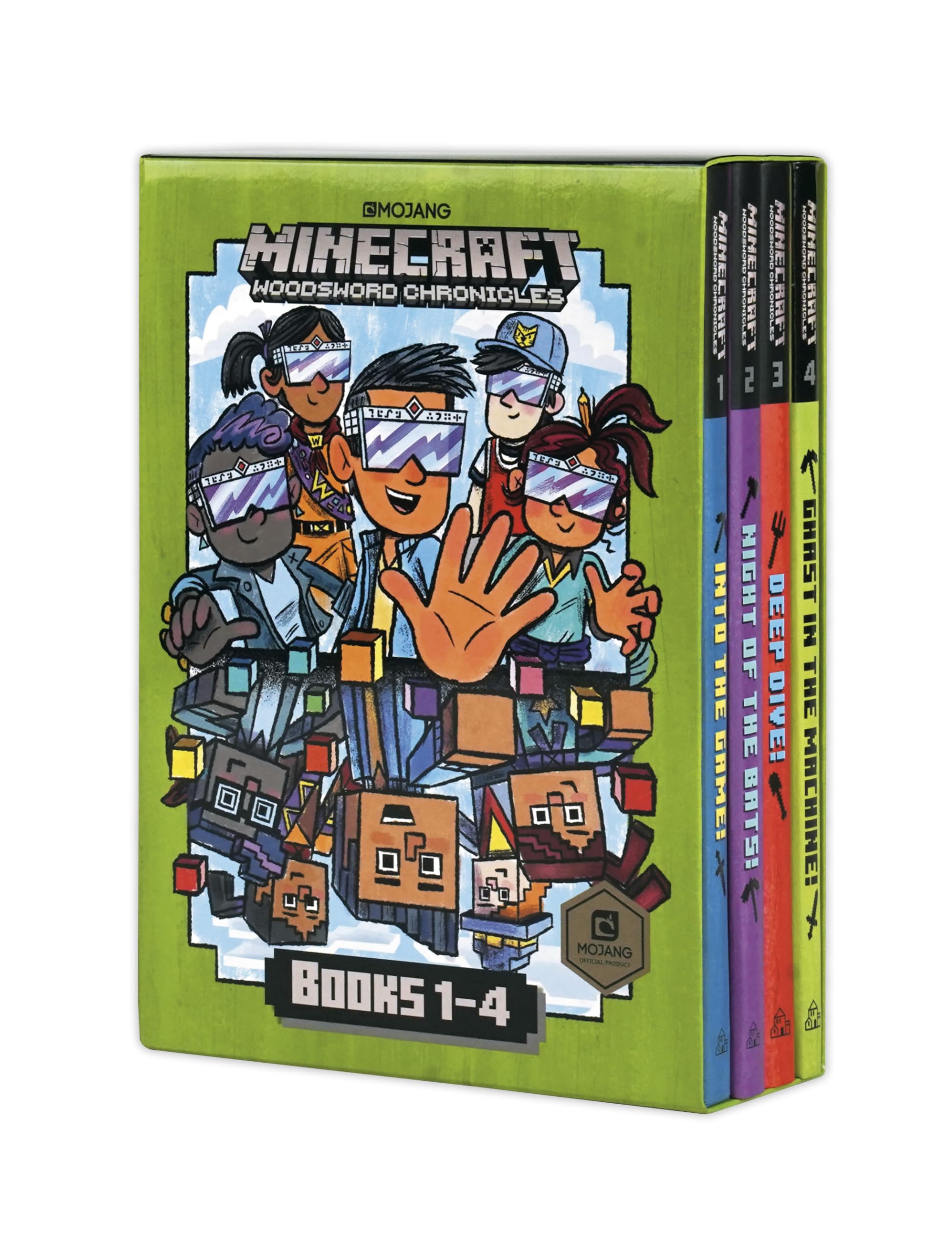 Minecraft Woodsword Chronicles Box Set Books 1-4 (Minecraft) Minecraft Woodsword Chronicles Box Set Books 1-4 (Minecraft) Hardcover Audible Audiobook