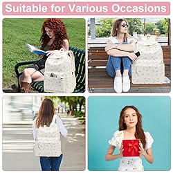 Bluboon School Backpack for Teen Girls Bookbags