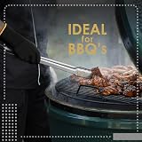 Deer & Oak Heat Resistant Oven Mitts Up to 800°C Silicone Grip Non Slip view 6