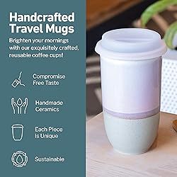 NOVA CERAMICS Coffee Travel Mug – Reusable To Go