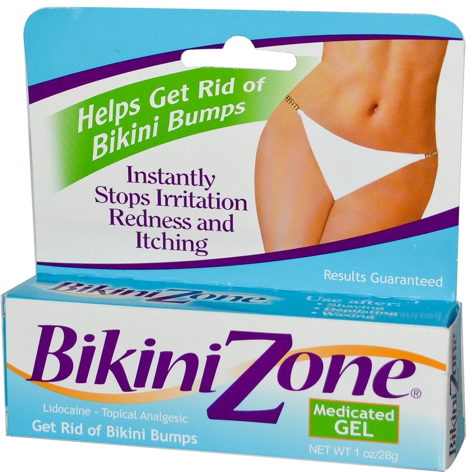 Bikini Zone Medicated Gel With After Hair Removal Amazon In