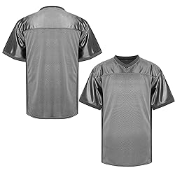 MESOSPERO Blank Football Jersey,Men's 90s Hip Hop