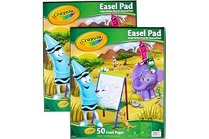 Crayola Lot de 2 coussinets de chevalet pour loisirs créatifs