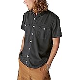 Lucky Brand Men's Short Sleeve Lived-in Shirt