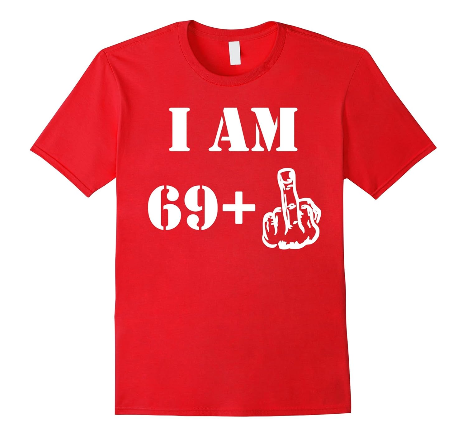 Hilarious 70th Birthday T-Shirt - I Am 69+-ANZ