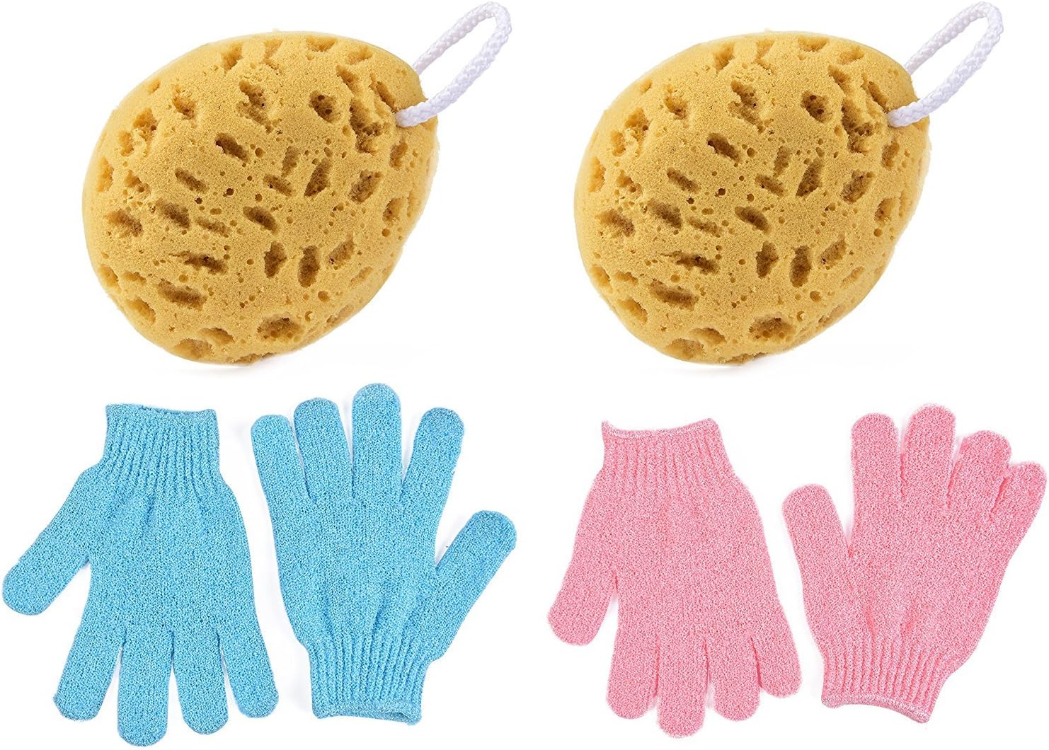 Hand Mask Gloves, Scuddles 5 Pairs Of Exfoliating Nourishing And Soothing For Chap Skin Winter Dry Callus (SCMK1)