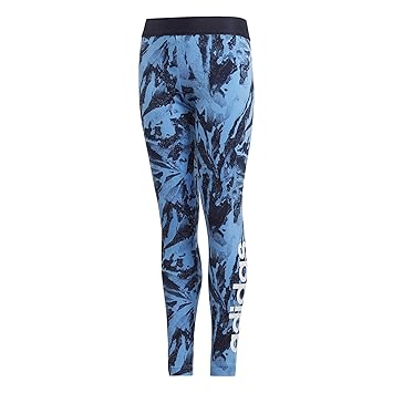 adidas Mädchen Yg E AOP Hemd