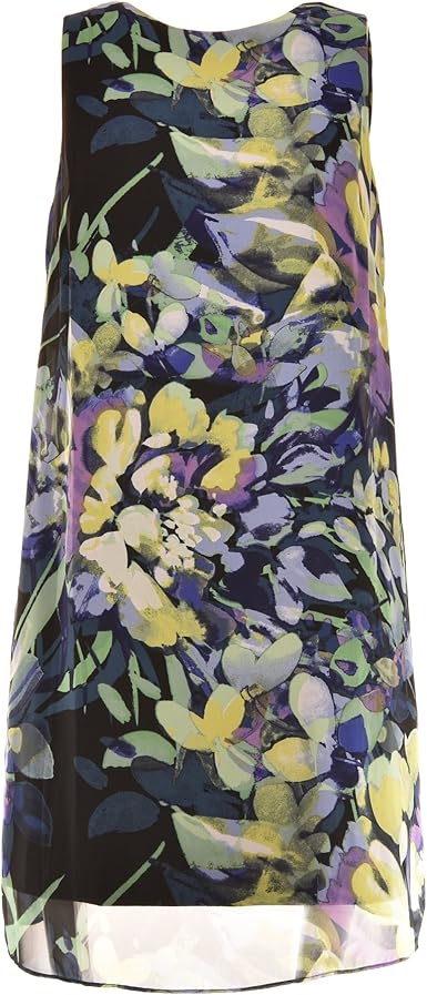 vince camuto yellow floral dress
