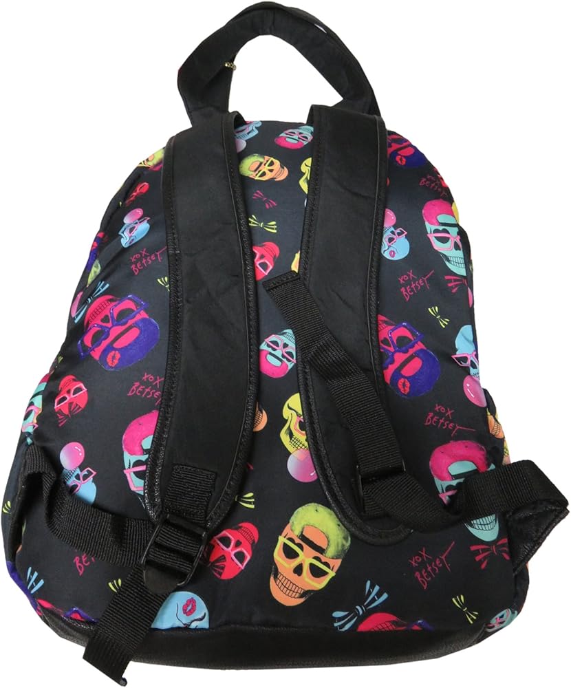 betsey johnson skull backpack