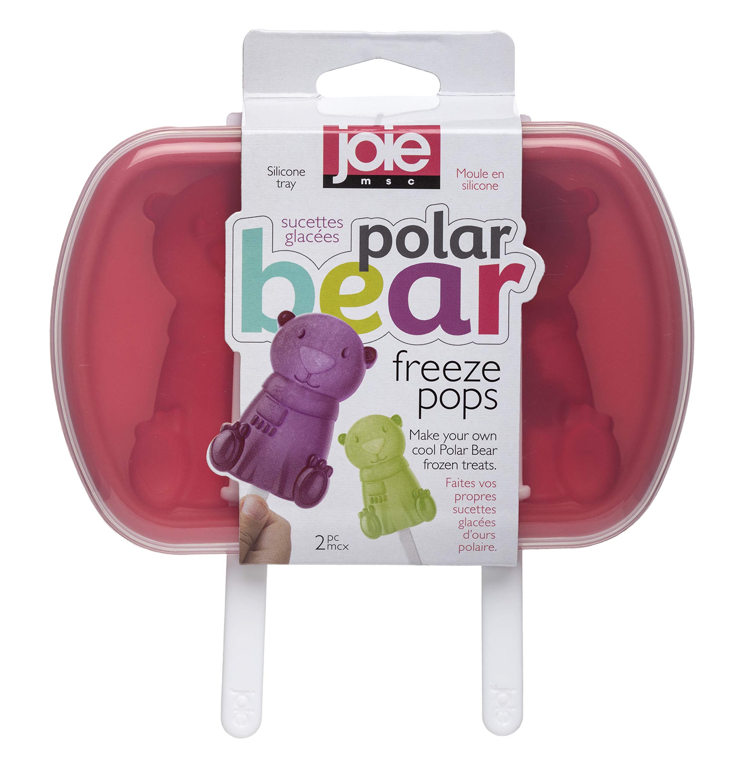 Joie Ice Lolly Mould, Multi-Coloured Freezer Set, Cold Treat, Refreshing Dessert, Kitchen Tool, Fun for Kids