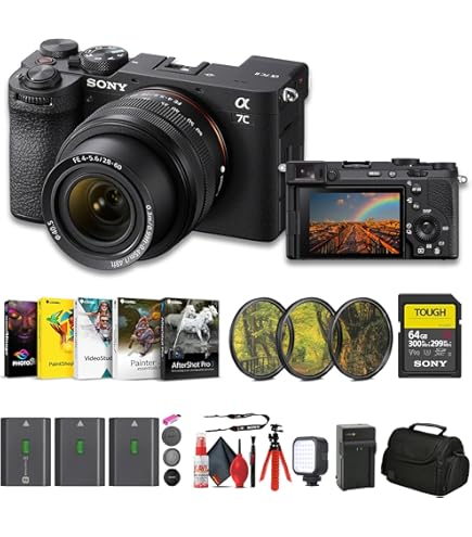 Amazon.com : Sony Alpha 7C II Mirrorless Full-Frame