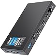 MeLE Fanless Mini PC Quieter3Q N5105 4GB 128GB Windows 11 Home, Micro Computer WiFi 5 Small Desktop USB-C PD3.0, Gigabit Ethernet, Dual HDMI 4K, Auto Power on, PXE Support M.2 SSD