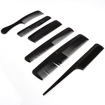 Jones Co 6pc Professional Mixed Styling Comb Set All Hair
