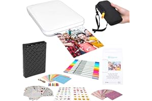 Lifeprint 3x4.5 Portable Photo and Video Printer (White) Photo Frames Kit