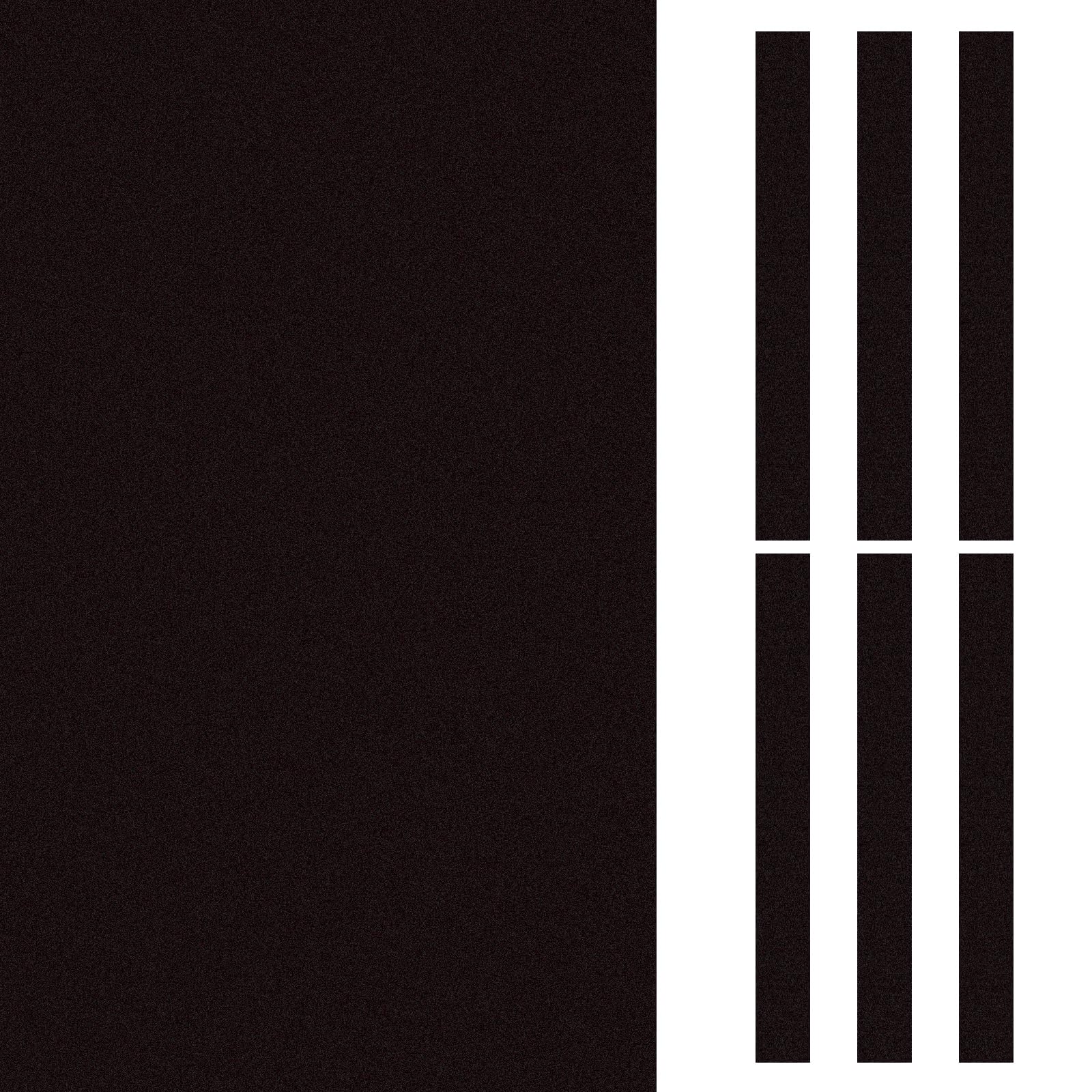 PATIKIL Billiard Cloth 7ft, Professional Pool Table Felt with 6 Felt Cloth Strips, Snooker Cloth Felt Replacement Accessories for Bars Clubs, Black