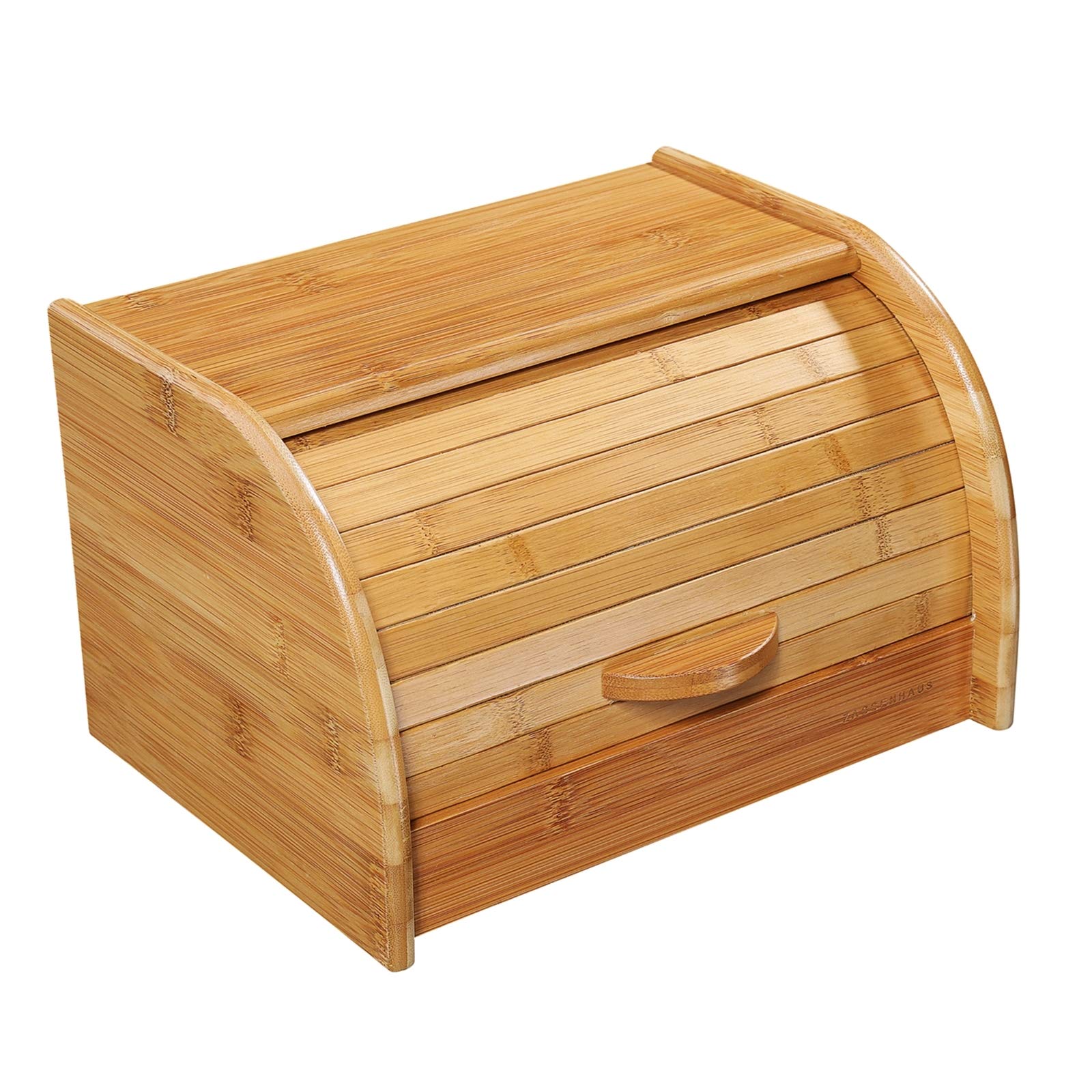 Zassenhaus Bamboo Bread Bin 27 x 20 x 17 cm Brown