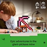 LEGO Minecraft The Pickaxe Mine 21277 Interactive Building Toy with Alex Miner view 2