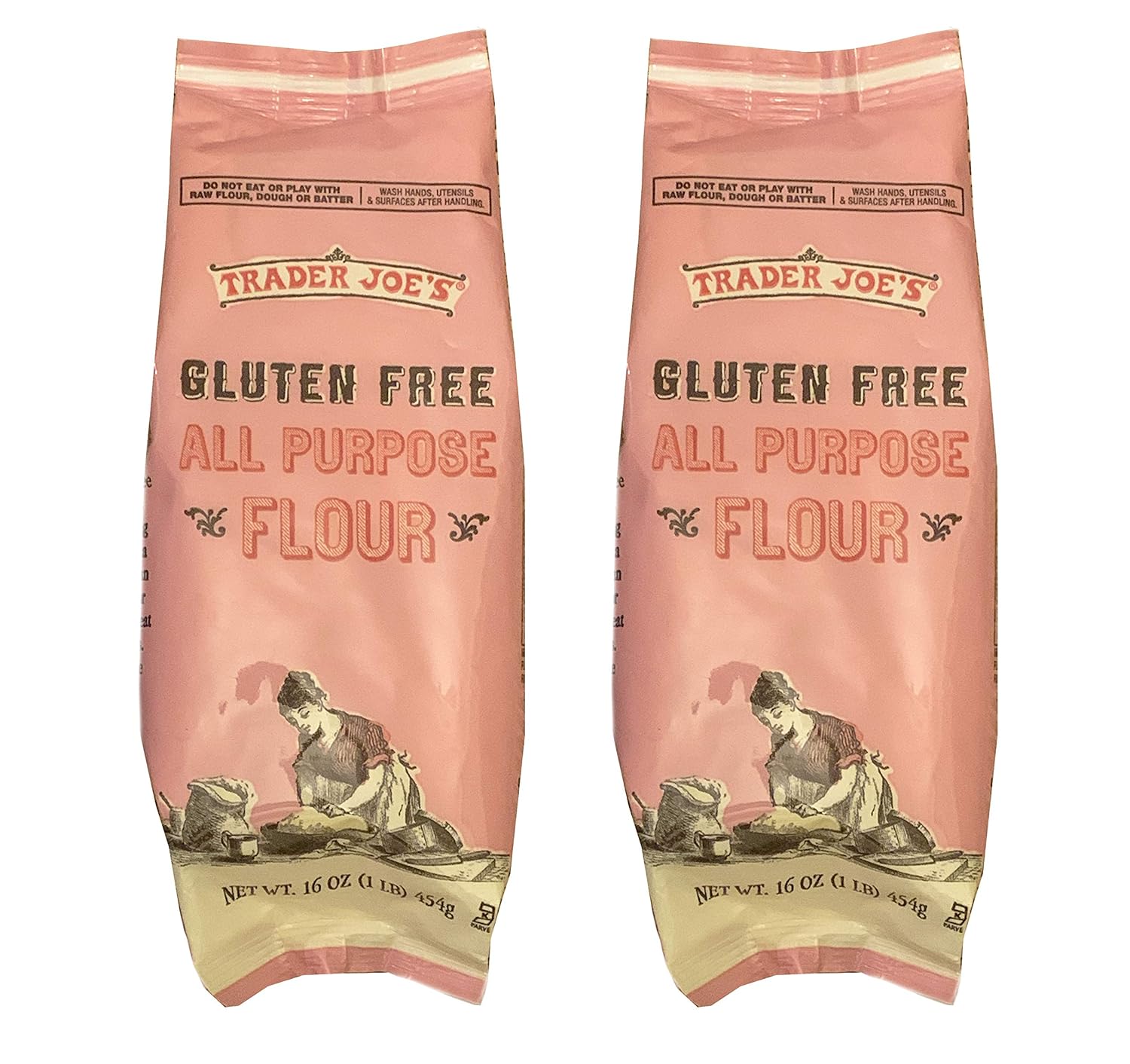 Amazon Com Trader Joe S Baker Josef S Gluten Free All Purpose Flour Net Wt 16 Oz 1 Lb 454g 2 Pack Grocery Gourmet Food