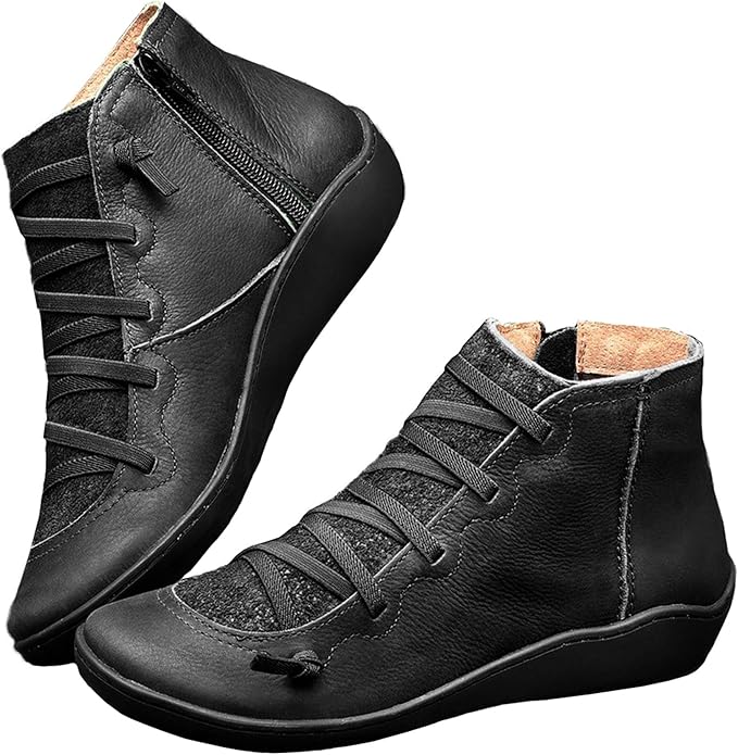 Xiakolaka Booties Waterproof Comfortable Platform