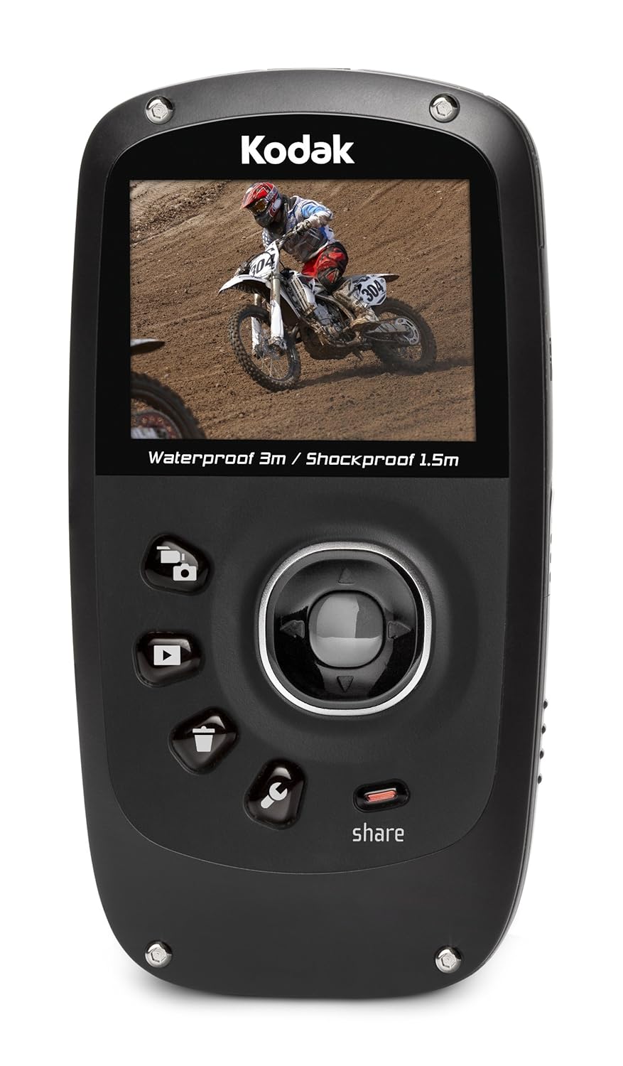 Amazon.com : Kodak PlaySport (Zx5) HD Waterproof Pocket Video Camera - Red  (2nd Generation) : Camera & Photo