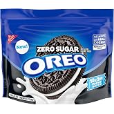 OREO Zero Sugar Chocolate Sandwich Cookies, 10 Snack Packs | 2 Cookies Per Pack, Aspartame Free, Always made with Real Cocoa, Individually Wrapped