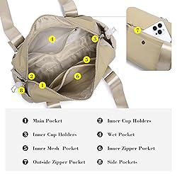 Small Gym Bag For Women Mini Gym Duffle Bag with