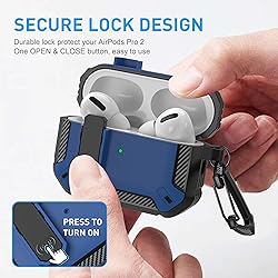 Maxjoy Airpods Pro Case Cover, Protective Case with