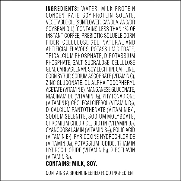 ATKINS ICED COFFEE VANILLA LATTE PROTEIN SHAKE, 15G PROTEIN, LOW GLYCEMIC, 4G NET CARB, 1G SUGAR, KETO FRIENDLY, 12 PACKS OF 11 FL OZ
