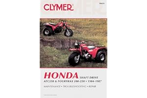 Clymer Honda ATC250 & FourTrax 200-250, 1984-1987: Maintenance, Troubleshooting, Repair