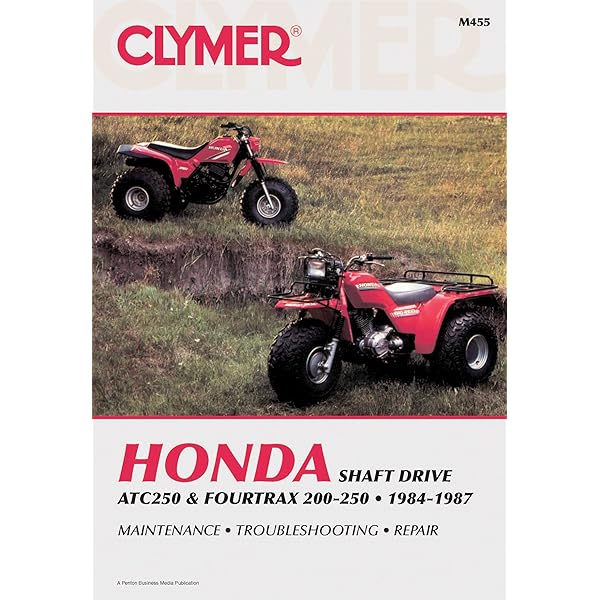 HONDA ATC200X サービスマニュアル Clymer Honda FourTrax 200SX & ATC200X 86-88 Service Manual