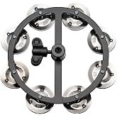 Meinl Percussion Hihat Tambourine for Adults &mdash; NOT MADE IN CHINA | Mountable Hi Hat Tambourine Accessory, Drum Kit Add-On, Stainless Steel Jingles, One Row